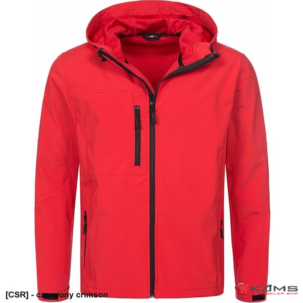 SST5240 - Kurtka męska softshell z kapturem - 3 kolory - S-2XL