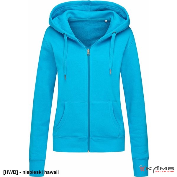 SST5710 - Bluza damska rozpinana z kapturem - 7 kolorów - S-XL