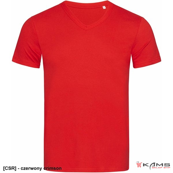 SST9010 - T-shirt męski V-neck - 12 kolorów - S-2XL