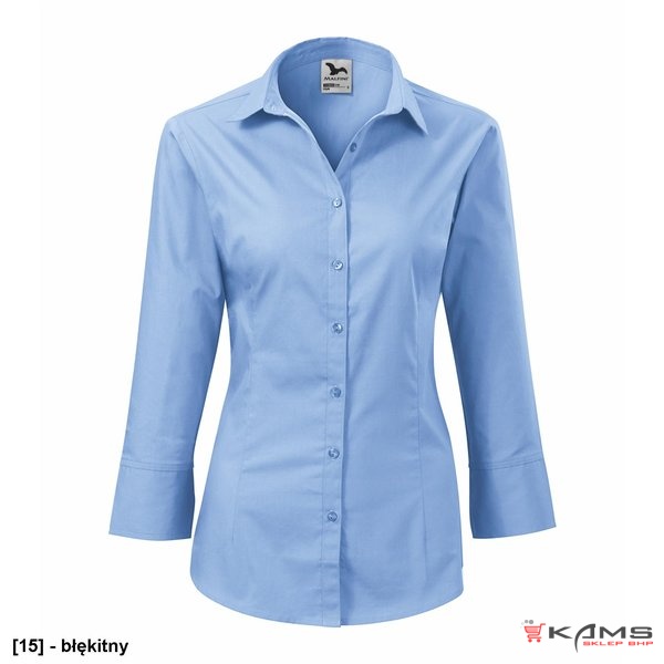 Style 218 - ADLER - Koszula damska, 125 g/m², 100 % bawełna - 4 kolory - XS-2XL
