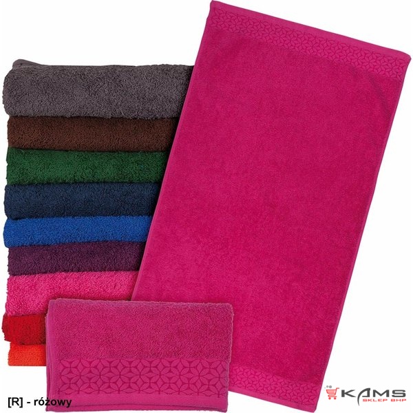 TINDIA50X90 - ręcznik frotte - 9 kolorów - 50x90