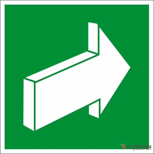 ZZ-13E - Znak ewakuacyjny Pchać aby otworzyć - 150x150-200x200