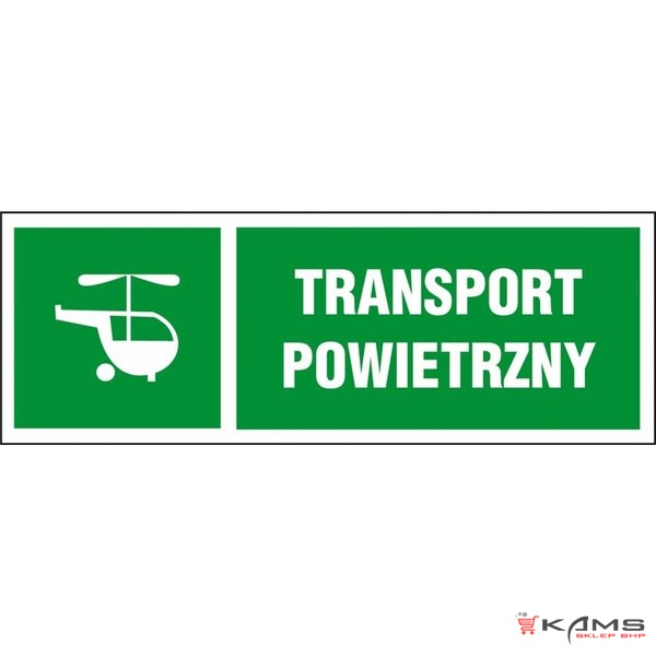 ZZ-18KL - Znak klęski żywiołowe Transport powietrzny - 150x450-100x300
