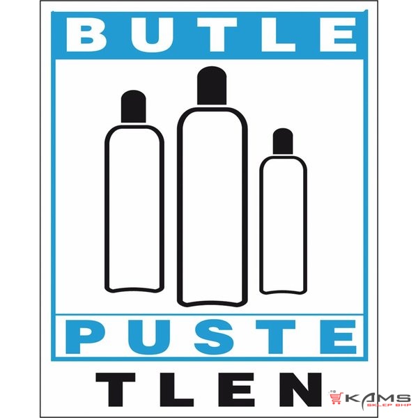 ZZ-24G - Znak gazowniczy Butle Puste TLEN - 150x205