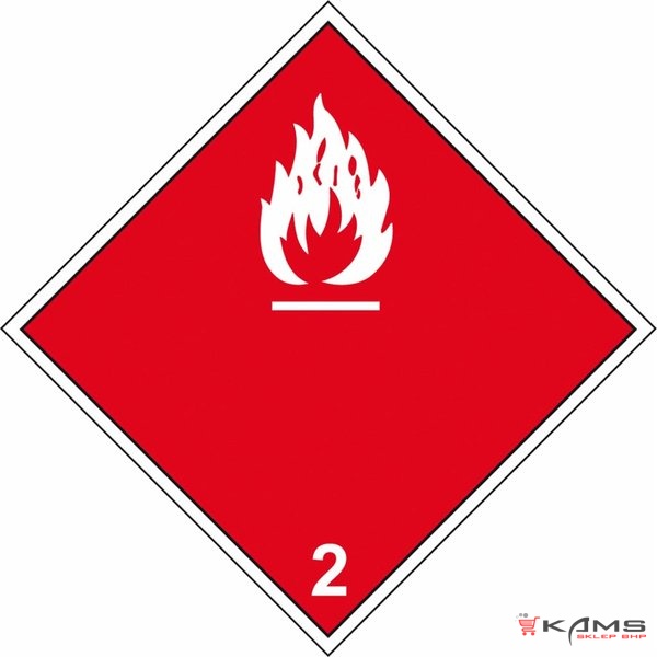 ZZ-T13 - Oznakowanie substancji niebezpiecznych w transporcie Materiały ciekłe zapalne - 300x300-150x150