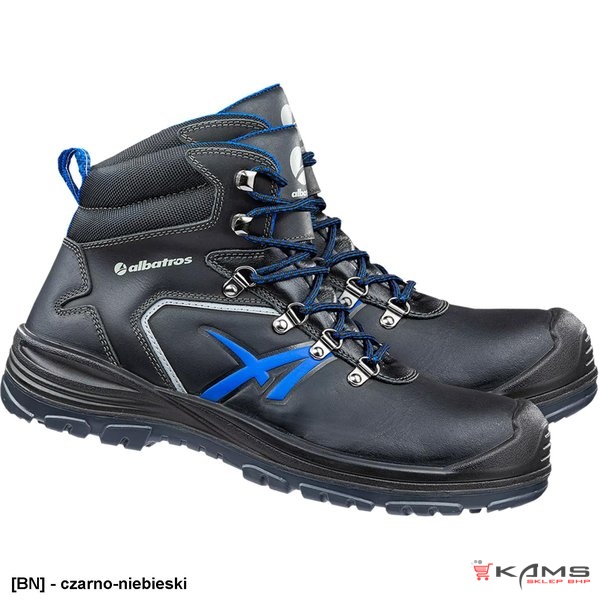 BRA-BAU-T - Trzewiki bezpieczne UNIT BAU MID S3 SRC - 39-47
