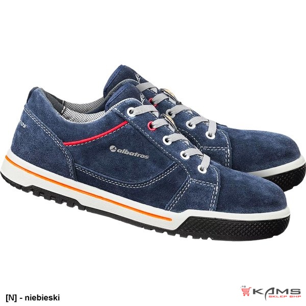 BRA-FREEST-P - Półbuty bezpieczne FREESTYLE BLACK LOW S1P ESD SRC. - 2 kolory - 39-47