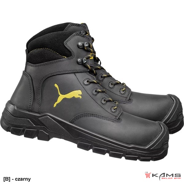 BRP-BORNEO-T - Trzewiki bezpieczne BORNEO BLACK MID S3 HRO SRC - 39-47