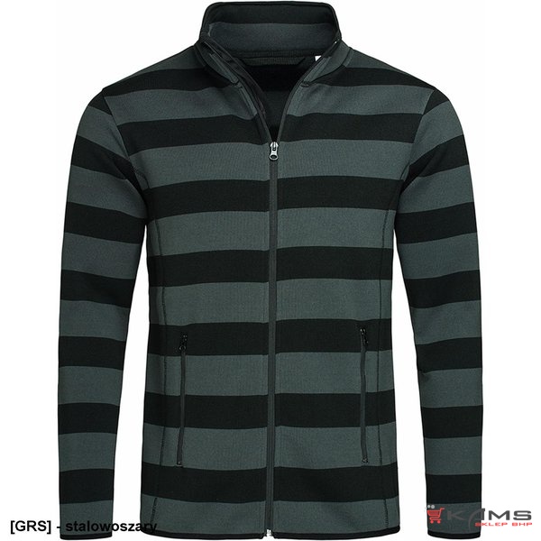 SST5090 - Rozpinana bluza polarowa męska - 2 kolory - S-2XL