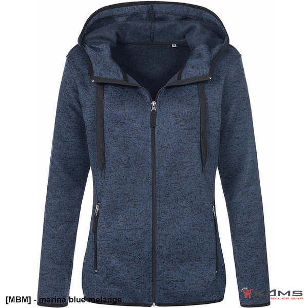 SST5950 - Bluza damska rozpinana knit fleece - 6 kolorów - S-XL