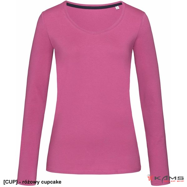 SST9720 - T-shirt damski z długim rękawem ST9720 - 5 kolorów - S-XL