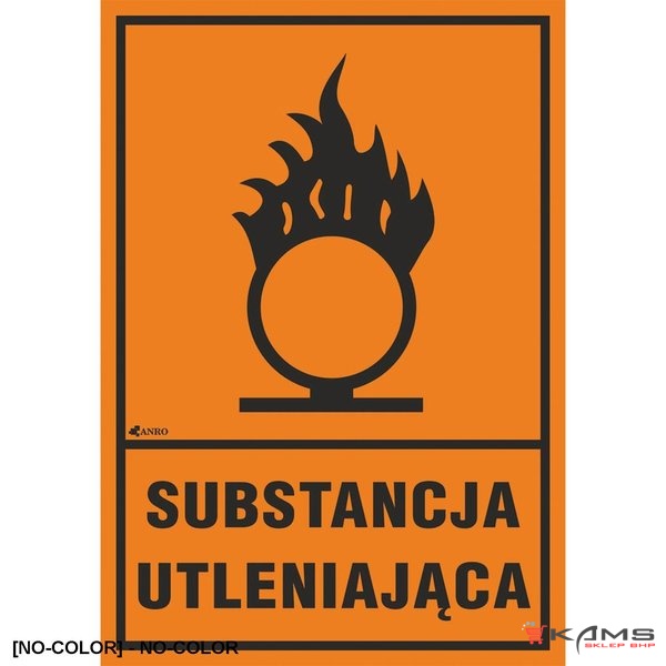 ZZ-127CH1 - Oznakowanie substancji chemicznych Substancja utleniająca - 200x300
