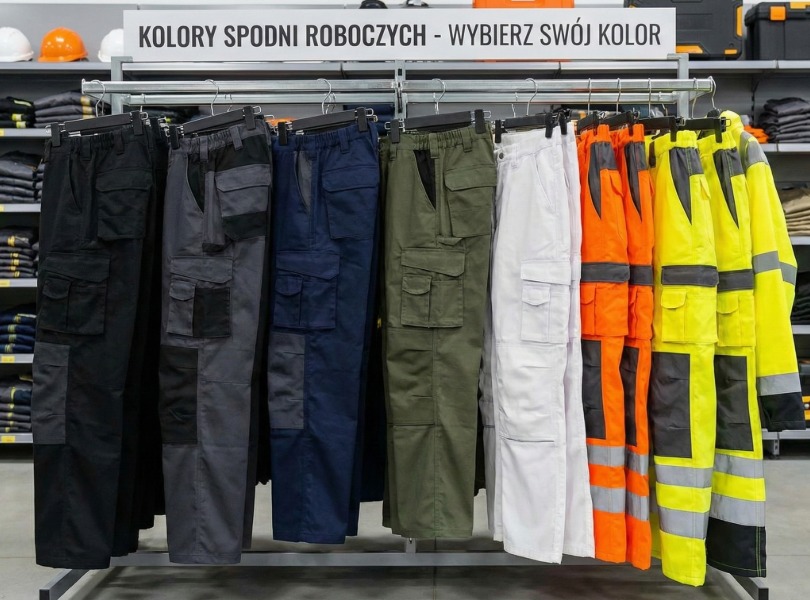 Kolory Spodni Roboczych – Jak Wybrać Odpowiedni Kolor dla Twojej Branży?