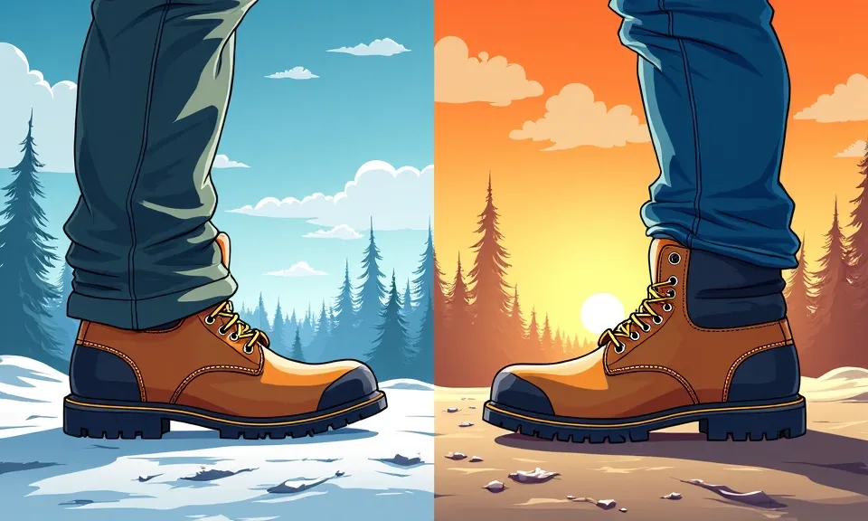 Jak wybrać idealne buty robocze na lato i zimę?