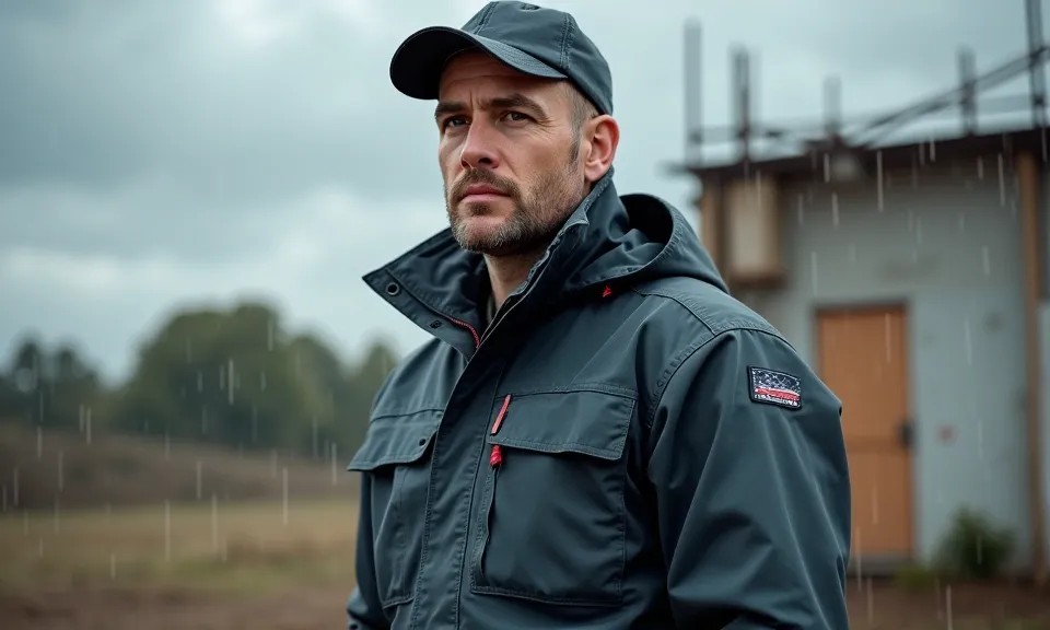 kurtka robocza, odzież ochronna, warunki atmosferyczne, deszcz, wiatr, praca na zewnątrz, odblaskowe elementy, wodoszczelność