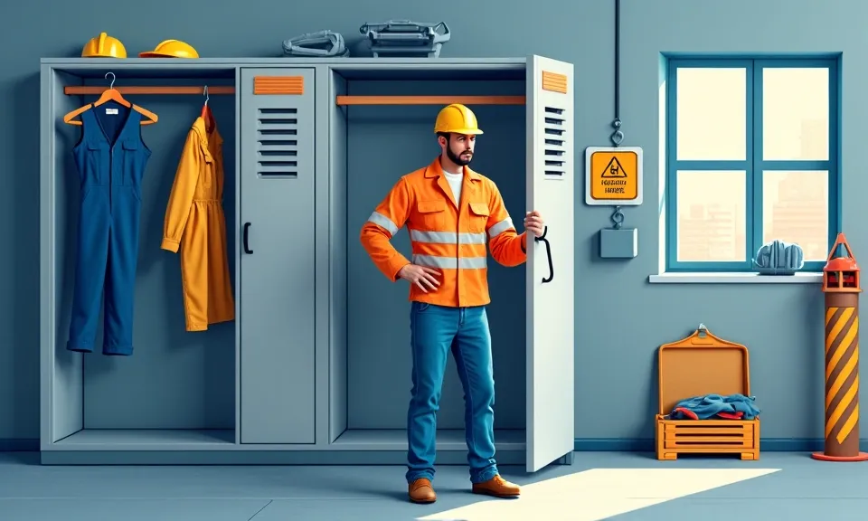 zapasy odzieży roboczej, odzież robocza, bezpieczeństwo pracy, pracownik, środowisko przemysłowe, zaopatrzenie, kiedy zmienić