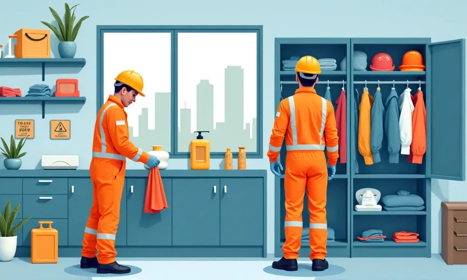 odzież BHP, wiosna, czyszczenie, przechowywanie, ochrona, bezpieczeństwo, kombinezon roboczy, właściwości ochronne, długotrwa